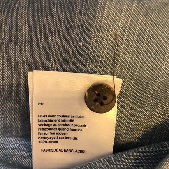 MOUNTAIN WAREHOUSE COCONUT TEXTURE SHORT SLEEVE BUTTON DOWN SHIRT - BNWT - Picture 8 of 11